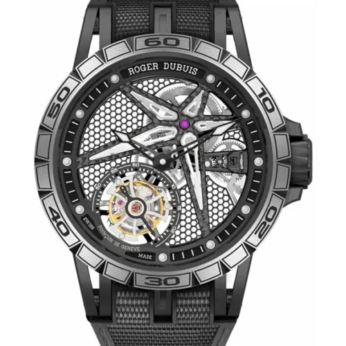 ROGER DUBUIS Excalibur Spider Black DLC 39mm Black